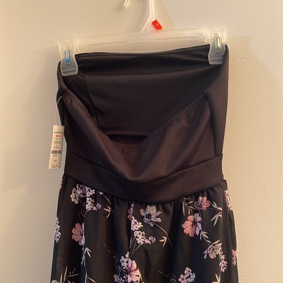 Strapless floral dress - Picture 5 of 6